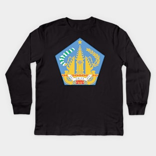 Coat of arms of Bali Kids Long Sleeve T-Shirt